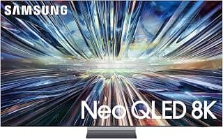 سامسونج تلفزيون نيو QLED 75 بوصة، QN900D، 8K، ميني LED، 8K AI ترقية برو، تصميم انفينيتي اير، تلفزيون سامسونج بلس، تلفزيون تايزن الذكي، QA75QN900DUXZN (2024 - نسخة الامارات العربية المتحدة)
