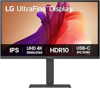 27U730A-B - Ultrafine 4K UHD Monitor 27" (3840x2160), IPS, 60 Hz, HDR10, 5ms (GtG), DCI-P3 98%, USB-C, Super Resolution+, Black Stabilizer, Ergonomic, Tilt and Height Adjustable, Black
