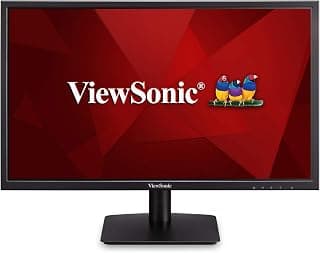 فيوسونيك شاشة Va2405-H 61 سم FHD مع Vga، Hdmi، للعناية بالعين للعمل والدراسة في المنزل