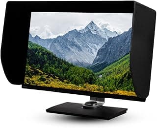 32P 31&32 inch Pro Edition LCD LED Video Monitor Hood Sunshade Sunhood for Dell HP Viewsonic Philips Samsung LG EIZO NEC ASUS ACER BENQ AOC LENOVO, Fits Monitor Frame Width 725-745mm