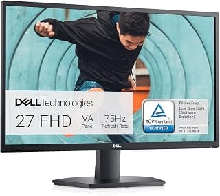 ديل شاشة 27 - SE2722H 27 4 مللي ثانية (FHD 1920 × 1080، 60 هرتز VGA / 75 Hz HDMI، 1.4 AMD فري سينك) (مطور)