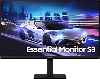 Samsung 24" Essential Monitor S32GF FHD (1,920 x 1,080) 120Hz Refresh Rate 5Ms for Gaming and Office Use(Amazon Exclusive)