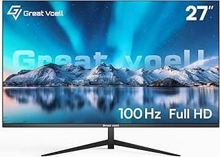 غرايت فوئل شاشة ألعاب 27 بوصة، 100 هرتز، FHD (1920×1080 بكسل)، HDR، 99% مساحة لونية sRGB، FreeSync، مكبرات صوت مدمجة، مضادة للضوء الأزرق، قابلة للتركيب فيسا، HDMI 2.0، قابلة للتعديل بالميل، شاشة