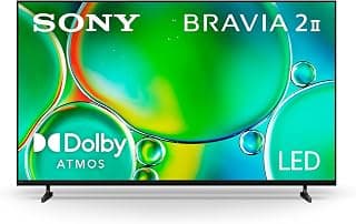 BRAVIA 2 II 65 Inch 4K Ultra HD LED Smart TV with Google TV and Exclusive Features for PlayStation®5 (K-65S20M2), 2025 Model
