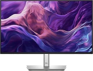 ديل شاشة 23.8 P2425H - شاشة LED FHD 23.8 انش (1920×1080) استجابة 5 مللي ثانية، منفذ HDMI/منفذ عرض/اتصال USB، امالة/دوران/محور/ارتفاع قابل للتعديل، كفاءة الطاقة، كفالة 3 سنوات
